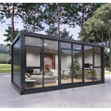 PREFAB MODULAB PREFABILE Casa di vetro moderne Casa container